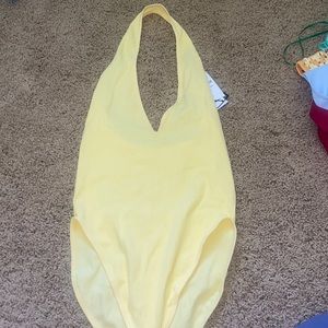 forever 21 halter bodysuit seamless